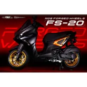 【MOS/預購】FORCE2.0 AUGUR N-MAX 13吋 FS-20 鍛造輪框20爪 前+後一組