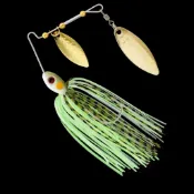 【LUREER】 雙柳葉型 複合式亮片 13克 SPINNER BAIT 路亞 雷強 泰國鱧 黑鱸