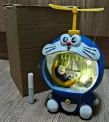 月亮哆啦A夢小夜燈存錢筒 10*10*13cm (全新小瑕)