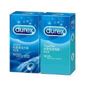 Durex 杜蕾斯 激情裝保 險 套(12入)+活力裝保 險 套(12入)