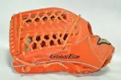 貳拾肆棒球-日本帶回Mizuno Global Elite 展示會限定版硬式野球用外野手手套/反手/網狀橘紅52