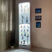 (店+)【BuyJM】MIT附LED燈高180公分抽屜式低甲醛十層玻璃展示櫃(公仔櫃/置物櫃/收納櫃/模型櫃)