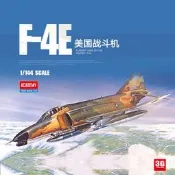 滿三百起送〈小羽特惠〉3G磨形愛德美姘裝飛機12605美國F-4E戰鬥機1/144