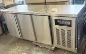 ○大員林2手貨○ 二手六尺全藏工作台冰箱/6尺平台冰箱/臥式白鐵冰箱/氣冷式/風冷/全冷藏