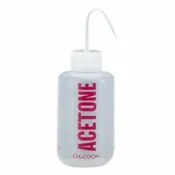 新成馨化工原料儀器行 NIKKO藥品識別洗滌瓶 500ml 丙酮(ACETONE)/異丙醇(IPA)/水(WATER)/油(OIL) /甲醇