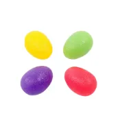 (店+)【ABSPORT】果凍蛋形握力球（單入）／握力蛋／矽膠蛋／彈力球／康復球／復健球／矽膠球
