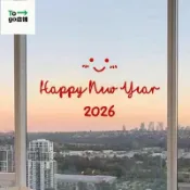 2026新年快樂貼紙馬年笑臉玻璃門裝飾春節喜慶氛圍鏡子貼窗貼窗花