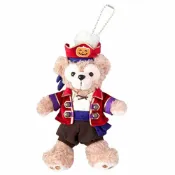 X射線 精緻禮品 日本東京迪士尼代購- 萬聖節限定版達菲Duffy娃娃吊飾(站)，包包掛飾/鑰匙圈/雪莉玫/達菲/畫家，X射線【C170005】