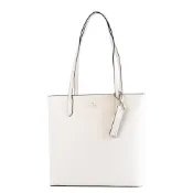 【HOTAI購】【KATE SPADE】Jana 十字紋防刮拉鍊肩背托特包-奶霜白