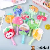 卡通水果扇子摺扇小孩子兒童節禮品獎品夏季摺疊七折水果小扇子