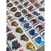 台灣現貨 隔日達 csgo 貼紙 周邊 titan 印花 全息 泰坦 咆哮 皇冠 大眼 交換禮物 療癒 解壓 收藏 送禮