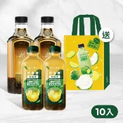 【HOTAI購】必買好茶⭐【大苑子】茶類組合-四季春烏龍茶(850ml x 6入)+祇作茶 梨山紅烏龍(1050mL x 4入)