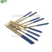 鍍鈦金剛石銼刀180X5X10單支裝合金銼刀電鍍金剛石銼刀去皮金剛銼