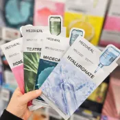 (店+)【MEDIHEAL 美迪惠爾】精華面膜 4片組 2+2自由選 積雪草苷 玫瑰PDRN 神經醯胺 維他命C 茶樹 玻尿酸 膠原蛋白