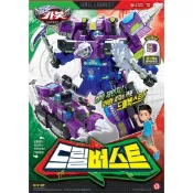 可超取🇰🇷韓國境內版 衝鋒戰士 hello carbot 鑽土機 二合一 變形 合體 機器人