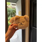 星巴克｜棕貓絨毛零錢包
