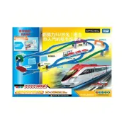 (店+)TOMY/多美卡電動火車豪華軌道套組982838男玩具/可拼10種軌道方案
