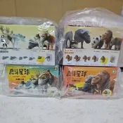 全家  戽斗星球  磁鐵公仔 第一波(麋鹿  北極熊 鯨魚  雪狼 老虎) 第二波(殺人鯨 水牛 熊貓  獅子 無尾熊)