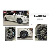 超級團隊S.T.G INFORGED 2243 旋壓 輕量化 黑底 輪框 7.5J ET38 ELANTRA 亮黑 鋁圈