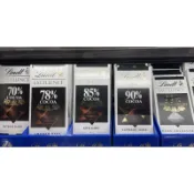 瑞士蓮極醇巧克力🍫瑞士蓮 Lindt 極醇 巧克力片 70%/78%/85%/90%/99%/100%黑巧克力 生酮苦甜