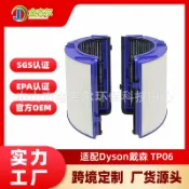 港灣小站 【高效除塵】空氣淨化器濾網 戴森濾芯 TP06濾網 HP06濾網 PH02濾網 除粉塵 過濾PM2.5 活性碳除臭 可水洗前置濾網 原廠規格 亞馬遜適用