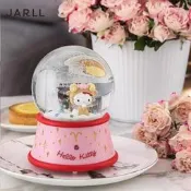 JARLL贊爾水晶球音樂盒HelloKitty十二星座之牡洋座八音盒生日禮