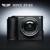 【TP ORIG】相機皮套 適用於  SONY  ZV-E1  ZVE1   專用  快拆式底座