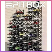 【台灣熱賣】PITBOX立體停車架汽車模型停車架1:64小比例車展示架合金車玩具fbdb