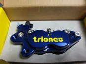 TRIONES 川歐力士 CNC 對四卡鉗+卡鉗座+NCY N12 浮動碟 FIGHTER 套餐組=6500元
