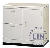 【傢室家具】▲▲P412-04資料櫃3尺二抽一門905色隔間櫃