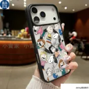 卡通史努比磁吸透明手機殼 iPhone 17 16 15 14 13 12 11 Pro Max XR 8p i7保護殼