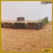 場景模型仿真微縮迷你小石頭牆石塊圍牆圍欄微景沙盤造景裝飾擺件可開發票✅瑞福居擺件館✨️臺北出貨✨️
