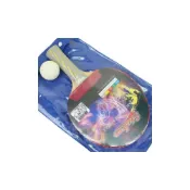 (店+)鐵人牌 桌球拍 P3035 桌拍 (負手板 刀板) /一支入 台灣製 乒乓球拍 附球 乒乓拍