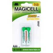 愛樂購 【無敵強MAGICELL】1050mAh低自放 鎳氫4號AAA 2入 充電電池(1.2V)
