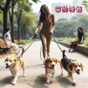 ＊Nicole寵物＊寵物三頭拉繩【1拖3】遛狗神器,一拖三牽繩,3頭牽引繩,1對3拉帶,3頭外出牽繩,頸圈,一次牽三隻