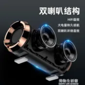 無線藍芽音箱小音響家用超重低音炮車載戶外便攜小型大音量插卡【摩可美家】