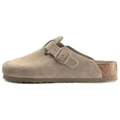 (店+)【BIRKENSTOCK 勃肯】1019108 Birkenstock Boston 時尚套穿 防磨包頭拖鞋 男女同款 淺棕色 窄款