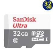 SanDisk 32GB 32G Ultra microSDHC 100MB 灰 microSD SD C10 儲存裝置
