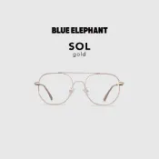【BLUE ELEPHANT】SOL gold MAIN一般款式 抗藍光眼鏡 鏡框 附盒 官方旗艦店