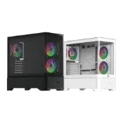 (店+)【Mavoly 松聖】Mavoly松聖 INFINITE ARC X05【E-ATX】機殼/卡長42.5/U高18/圓弧無立柱海景玻璃【內附A