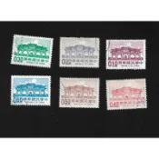 【無限】(393)(常105)中正紀念堂郵票6全(舊票)