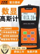 聚寶盆萬貨行 【店家補貼】勝利Vc862A高斯計數磁場磁場強度檢測器高精度特斯拉儀表