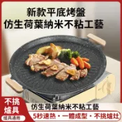 🔥臺灣出貨🔥烤盤戶外卡式爐電陶爐電磁爐烤盤家用鐵闆燒烤盤 麥飯石烤肉盤牛排韓式廚房神器