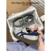 【Seoul Kin 韓印】厚底德訓鞋女春秋季新款百搭運動休閒阿甘鞋復古透氣軟底學生板鞋