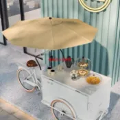✨【訂金】倒騎驢攤位夜市移動小吃商場餐車花車擺攤三輪車促銷車－－桃園居百貨優選