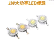 工廠低價⚡️1W 大功率led燈珠led單燈超高亮度貼片手電筒射燈藍光小燈泡白光