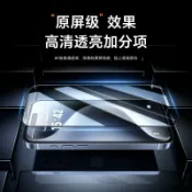 喜挖2店 【喜挖】15MAX無塵貼膜倉蘋果13pro秒貼盒14Promax除塵11防塵膜13 用高畫質