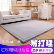 寓偉 【客製化】珊瑚絨地墊 地墊地毯 加厚3CM 地毯客廳 遊戲地墊 游戲墊 房間地毯 坐墊 榻榻米 床墊 可折疊 地毯