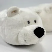 2012年 德國🇩🇪NICI 北極熊毛絨家居拖鞋 絕版珍藏 娃娃坐騎 初代北極熊 禮品 聖誕禮物 拖鞋 保暖