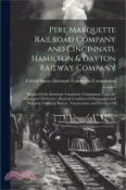 【三民網路書店】Pere Marquette Railroad Company and Cincinnati, Hamilton & Dayton Railway Company: Report Of the Interstate Commerce Commission Upon the Character Of